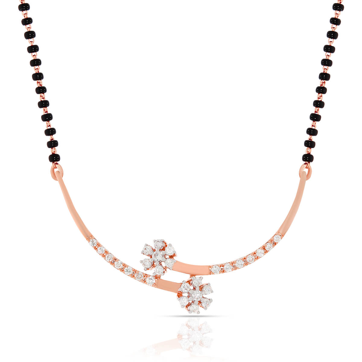Minimal Flora Charm Diamond Tanmaniya Pendant