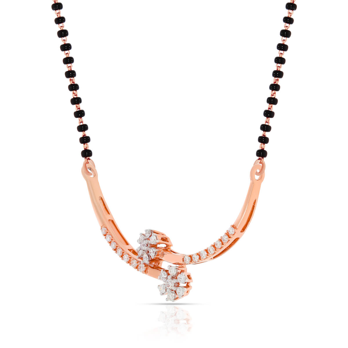 Minimal Flora Charm Diamond Tanmaniya Pendant