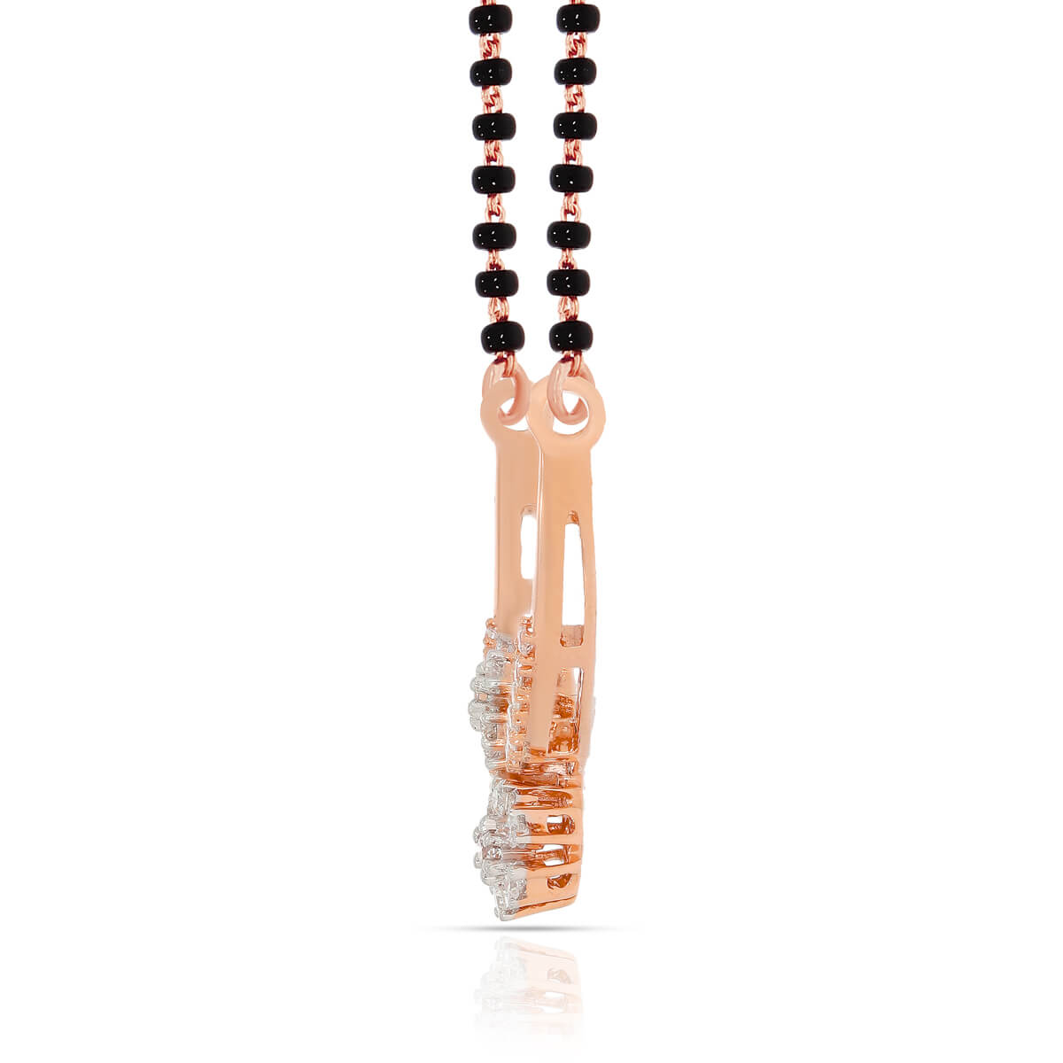 Minimal Flora Charm Diamond Tanmaniya Pendant