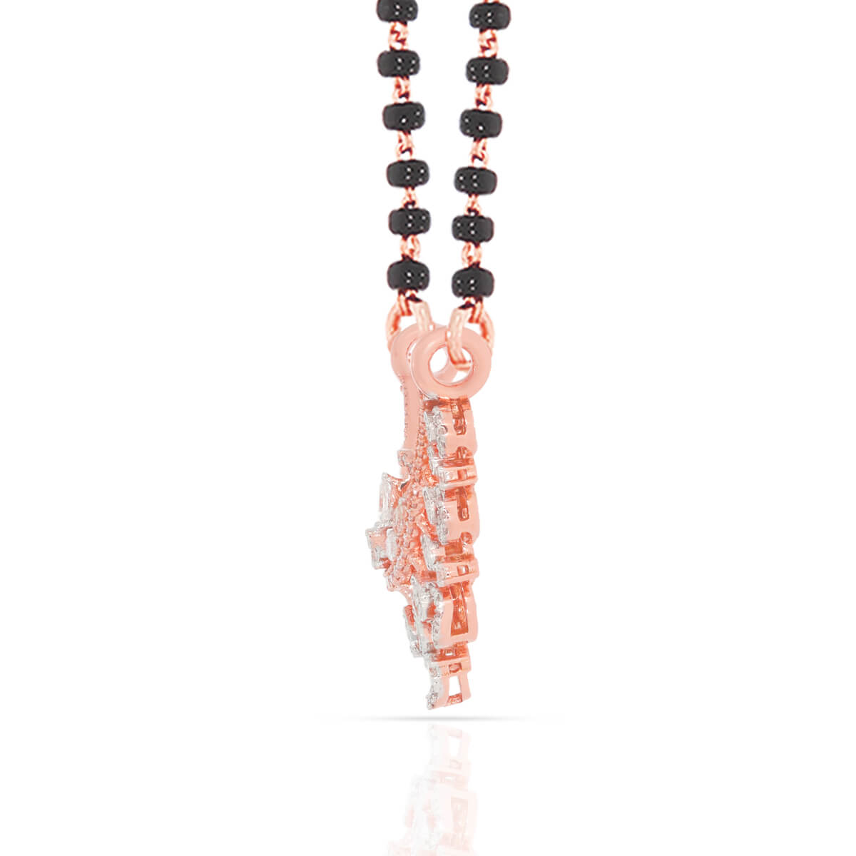 Radiant Floral Charm Diamond Tanmaniya Pendant