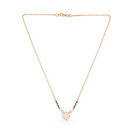 Graceful Dazzle Diamond Short Mangalsutra 18K