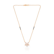 Sparkling Stars Diamond Short Mangalsutra 18K