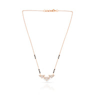 Charming Grace Diamond Short Mangalsutra 18K