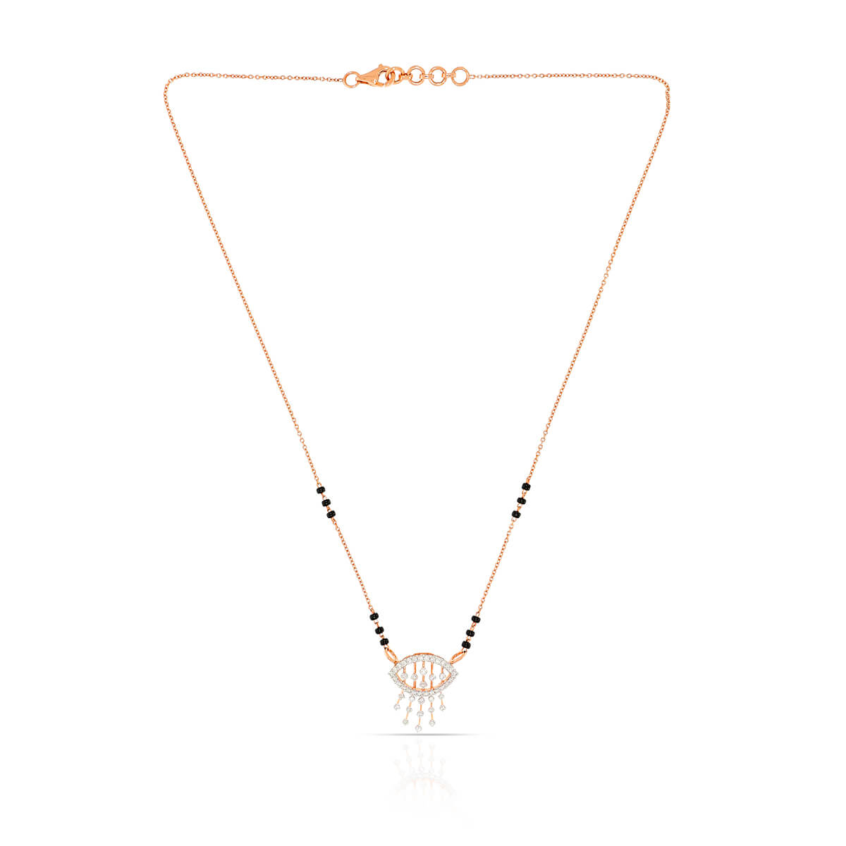 Dainty Grace Diamond Short Mangalsutra