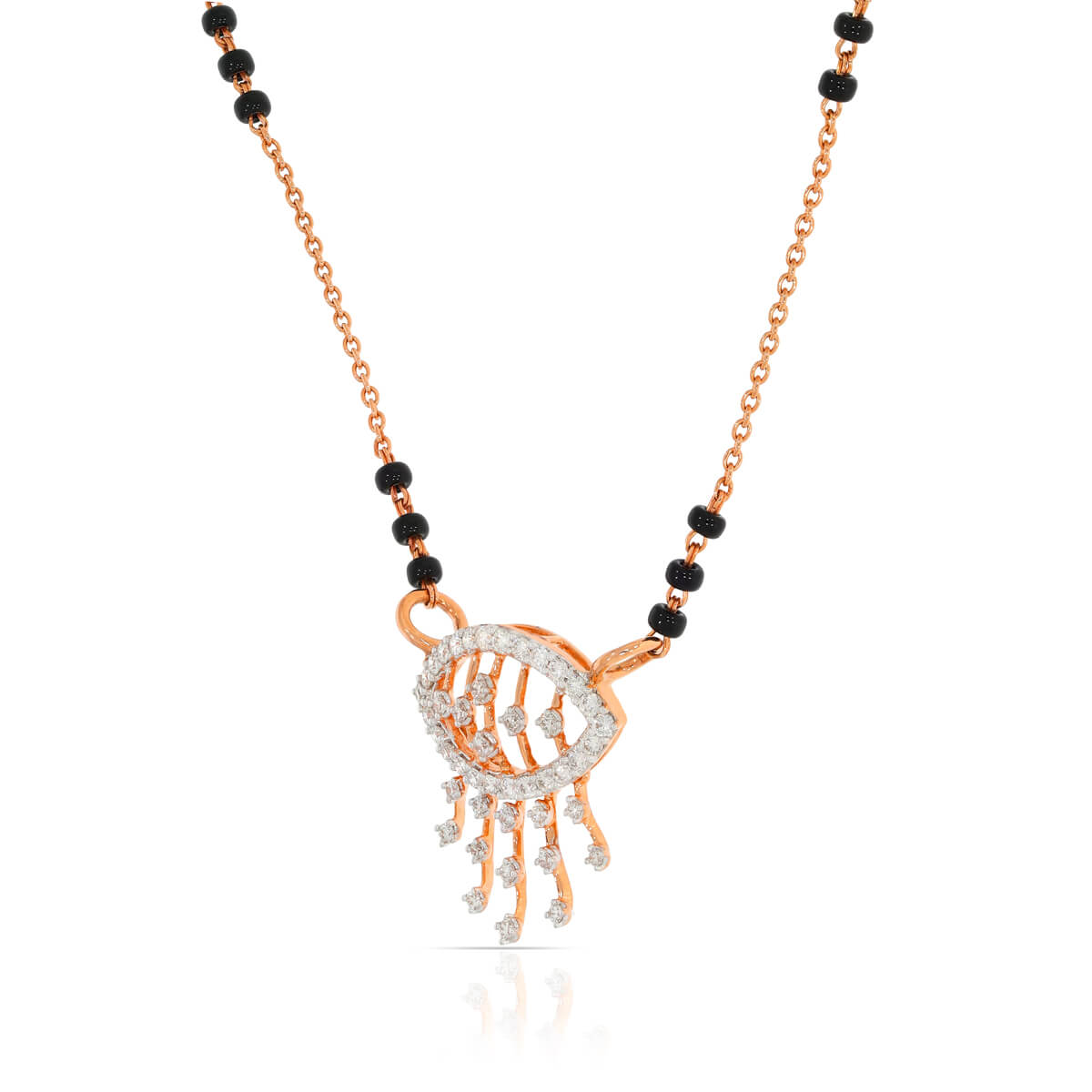 Dainty Grace Diamond Short Mangalsutra