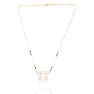 Enchanting Elegance Diamond Short Mangalsutra 18K