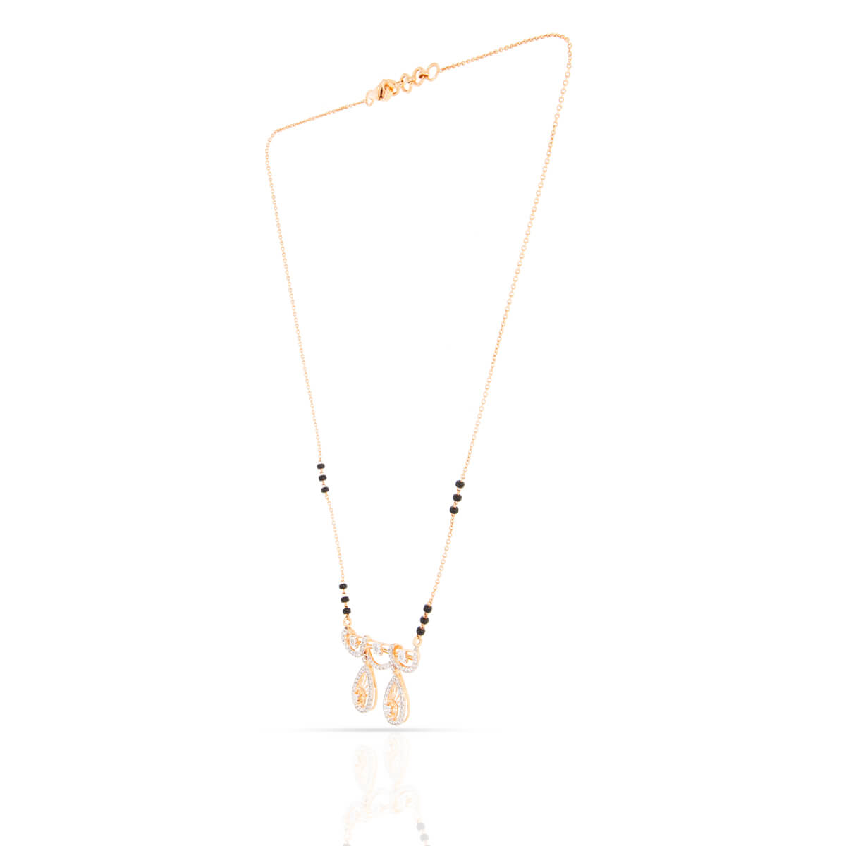 Enchanting Elegance Diamond Short Mangalsutra 18K