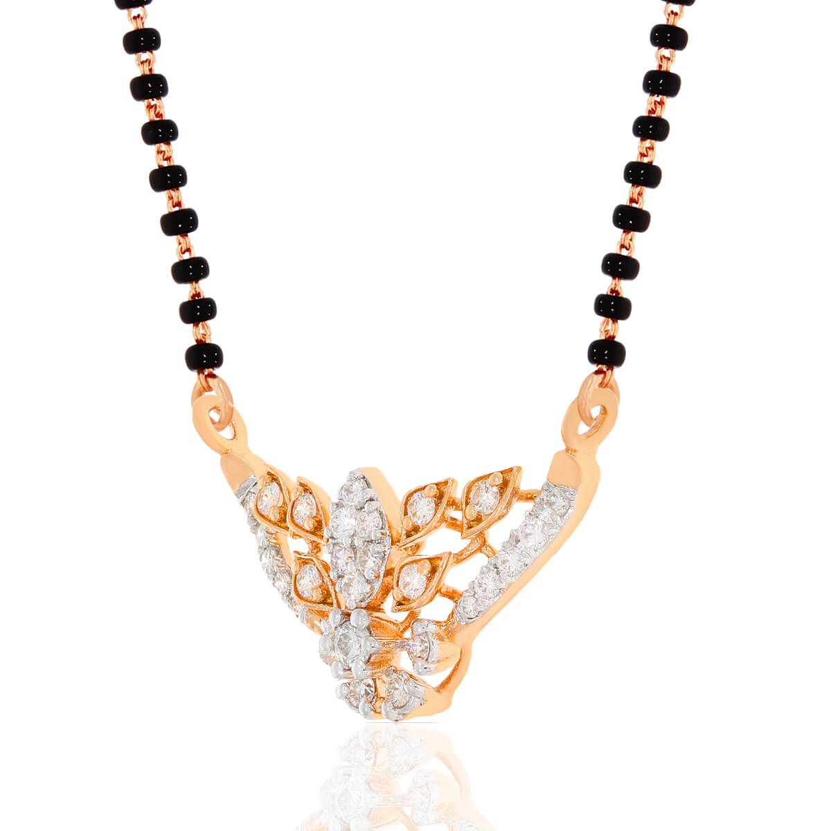 Radiant Petal Charm Diamond Tanmaniya Pendant