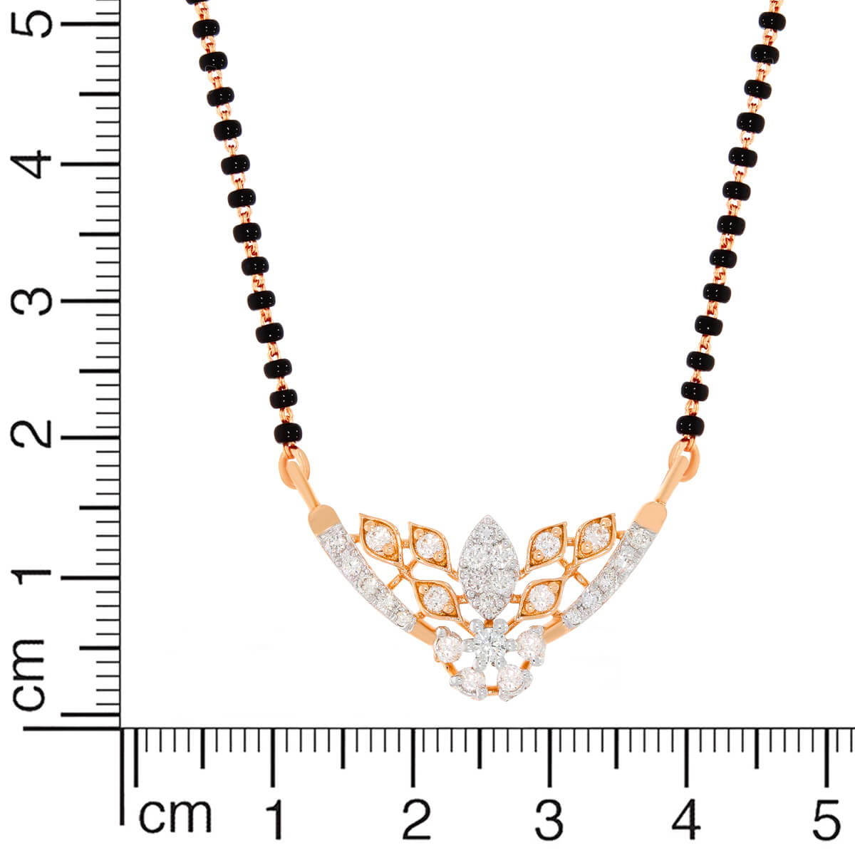 Radiant Petal Charm Diamond Tanmaniya Pendant