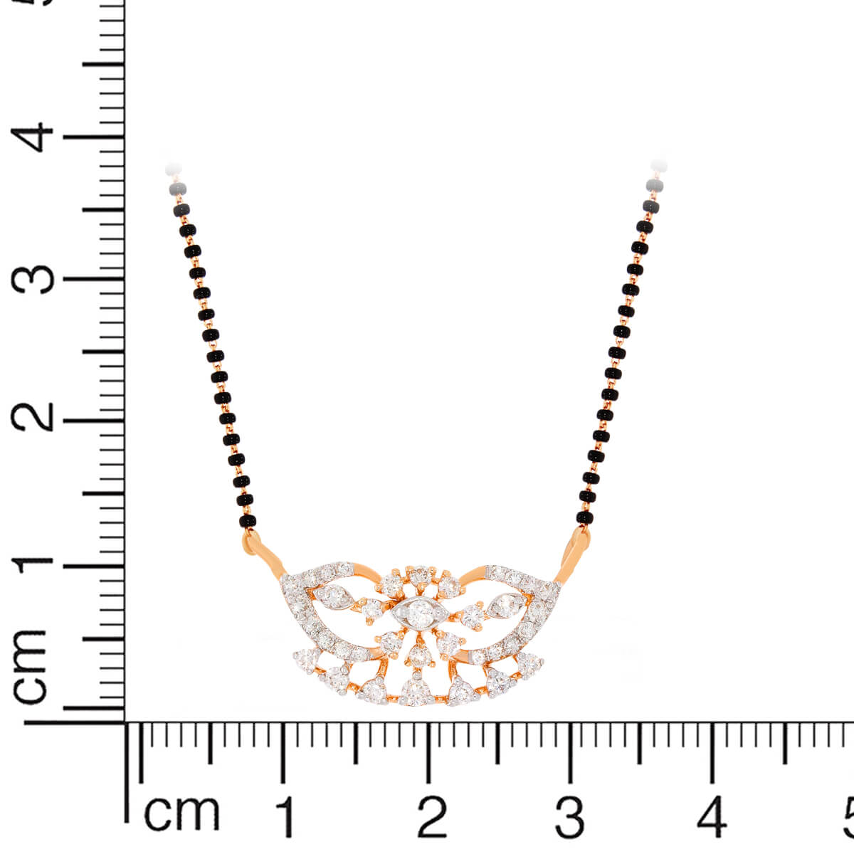 Shimmering Royal Crown Diamond Tanmaniya Pendant