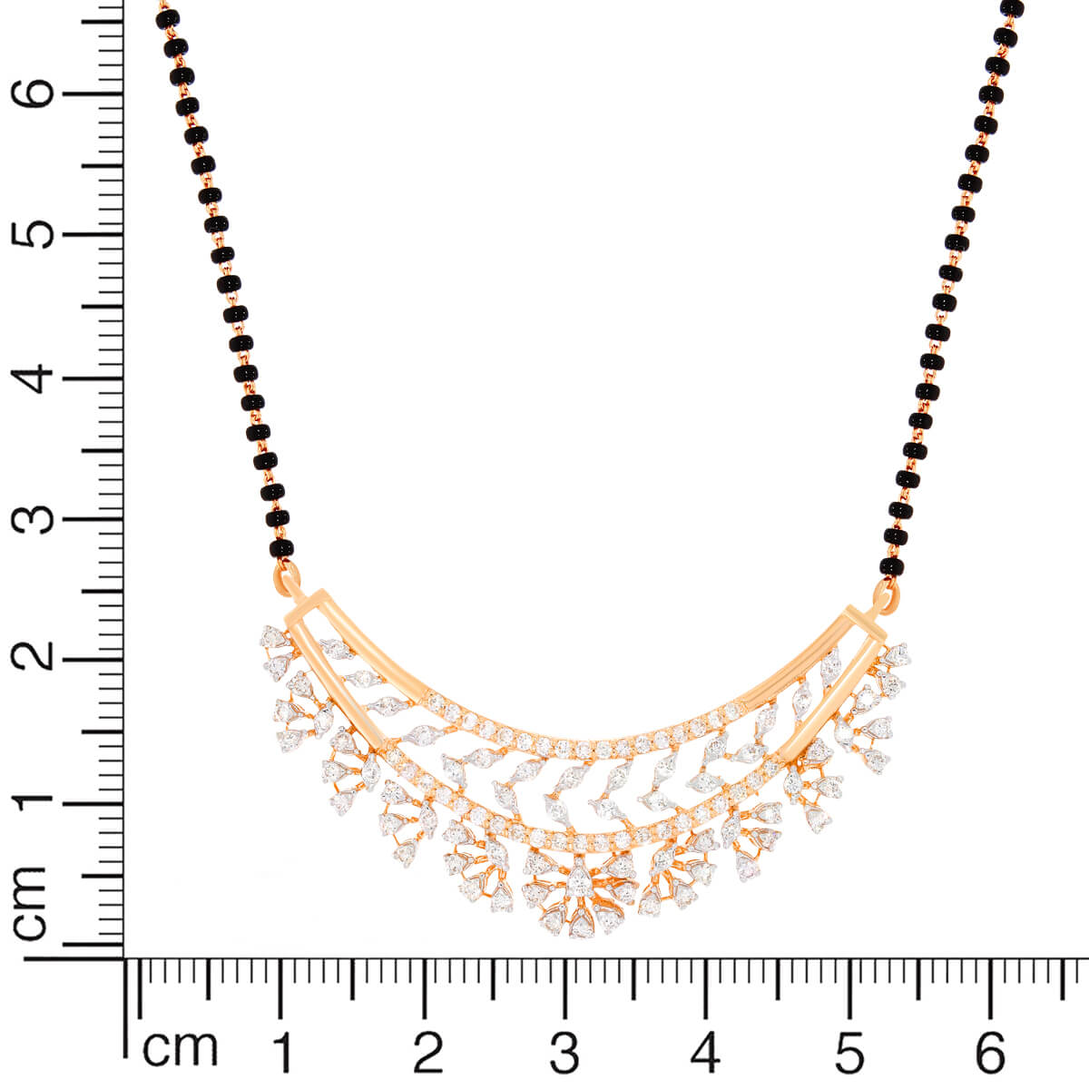 Graceful Flower Blossom Diamond Tanmaniya Pendant