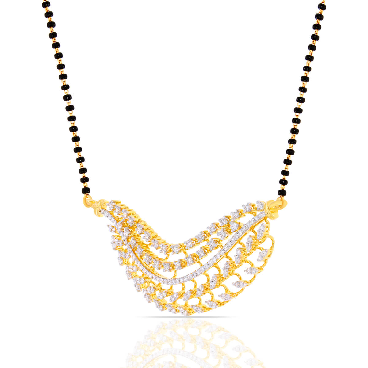 Delicate Detailing Charming Diamond Tanmaniya Pendant