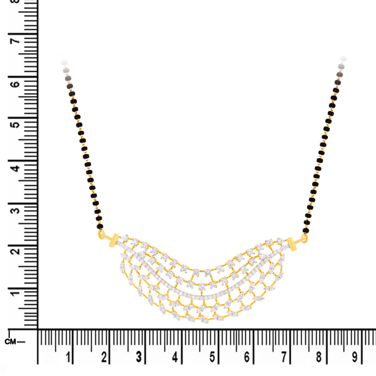 Delicate Detailing Charming Diamond Tanmaniya Pendant