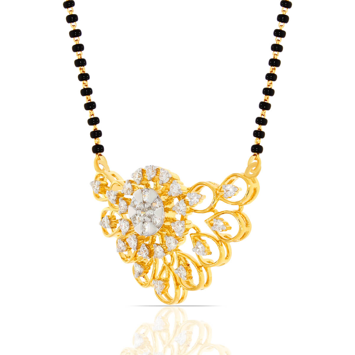 Majestic Bloom Diamond Tanmaniya Pendant
