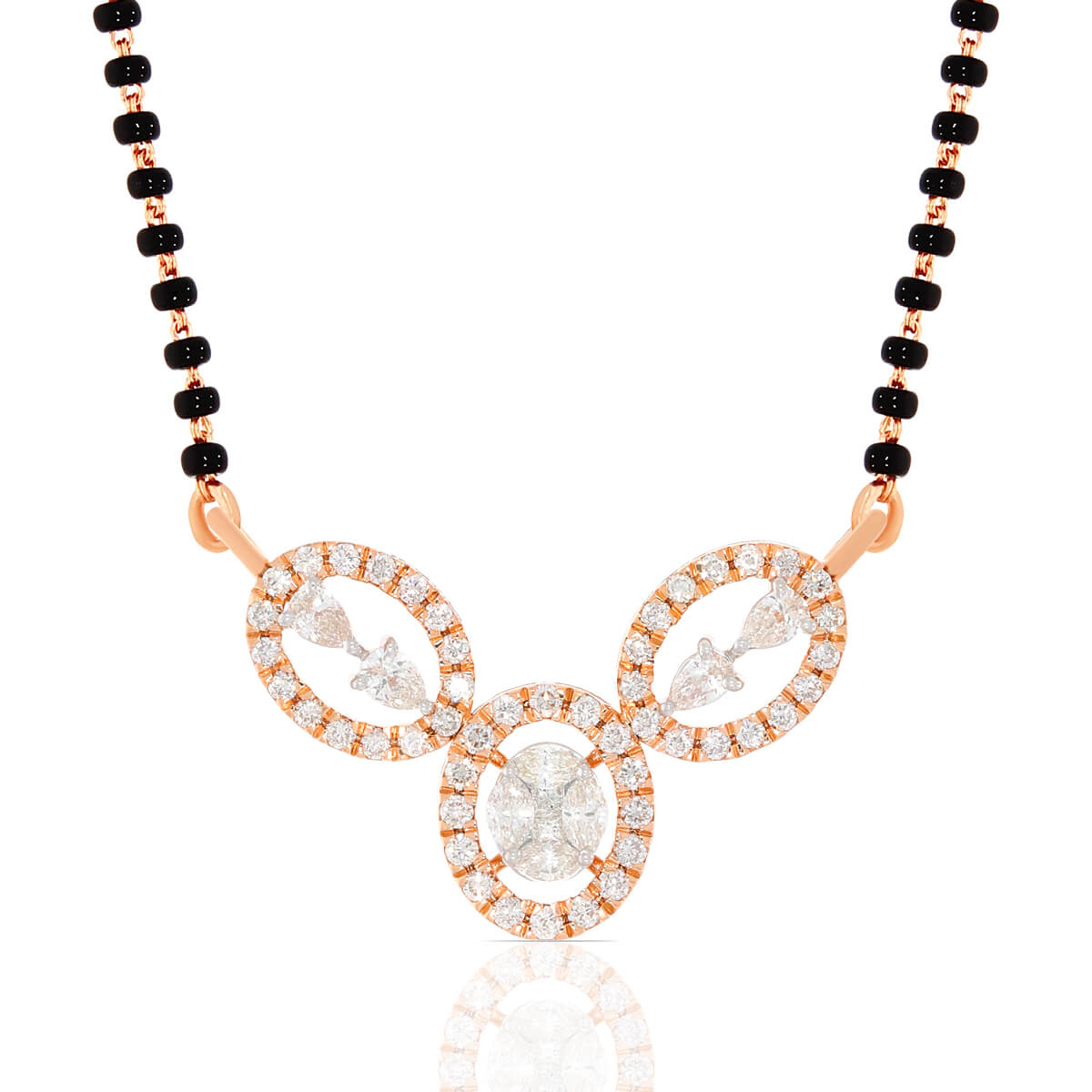 Oval Radiance Diamond Tanmaniya Pendant