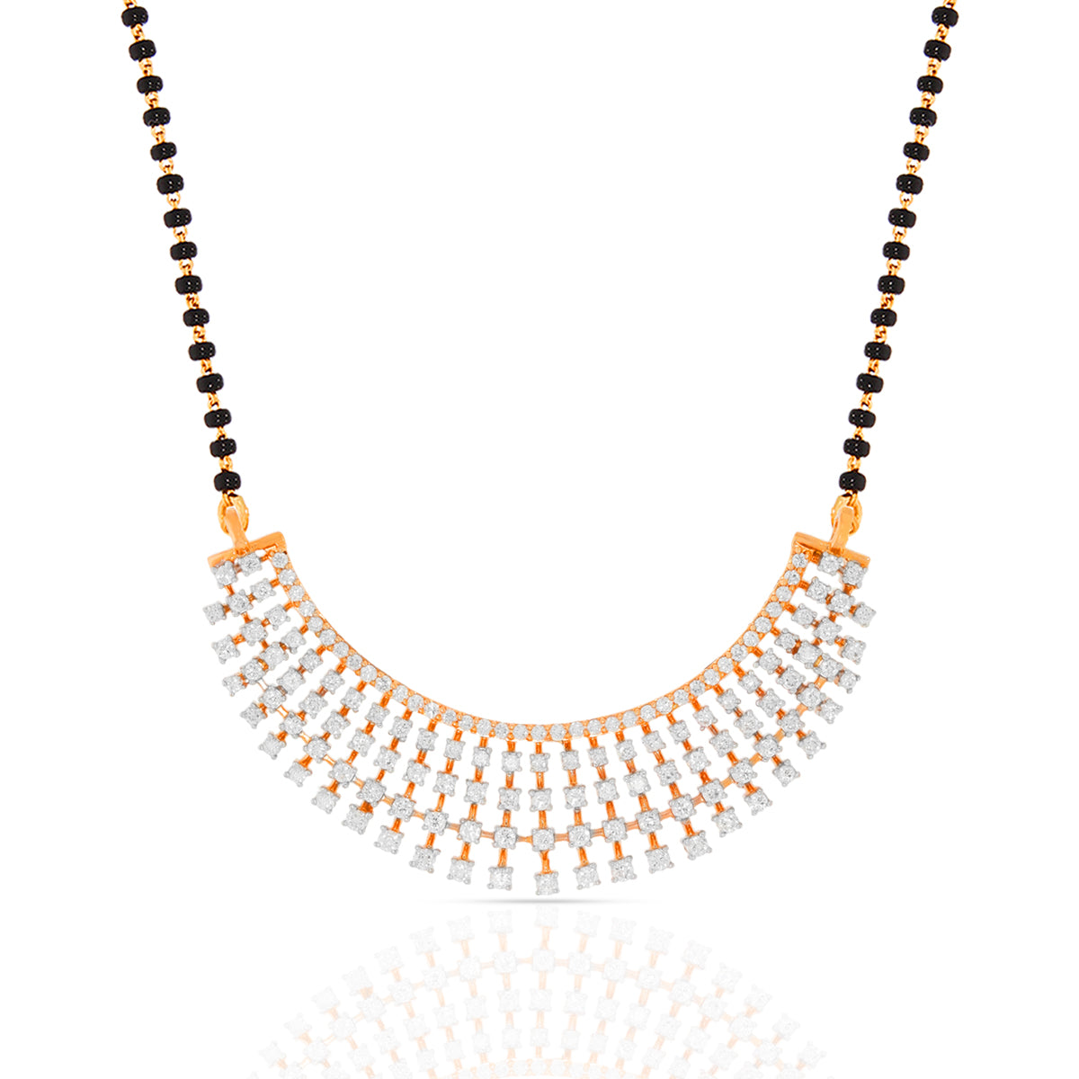 Gleaming Graceful Diamond Tanmaniya Pendant