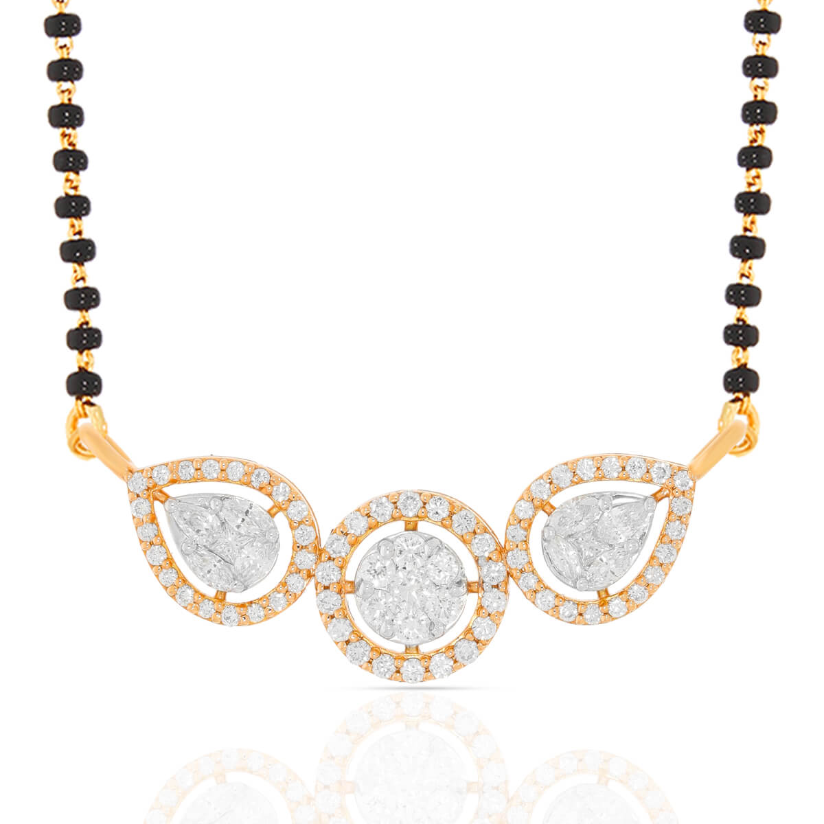 Shimmering Radiance Diamond Tanmaniya Pendant