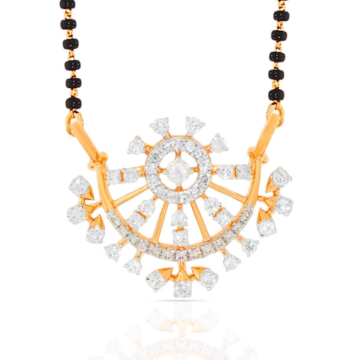 Mesmerizing Flora Elegance Diamond Tanmaniya Pendant