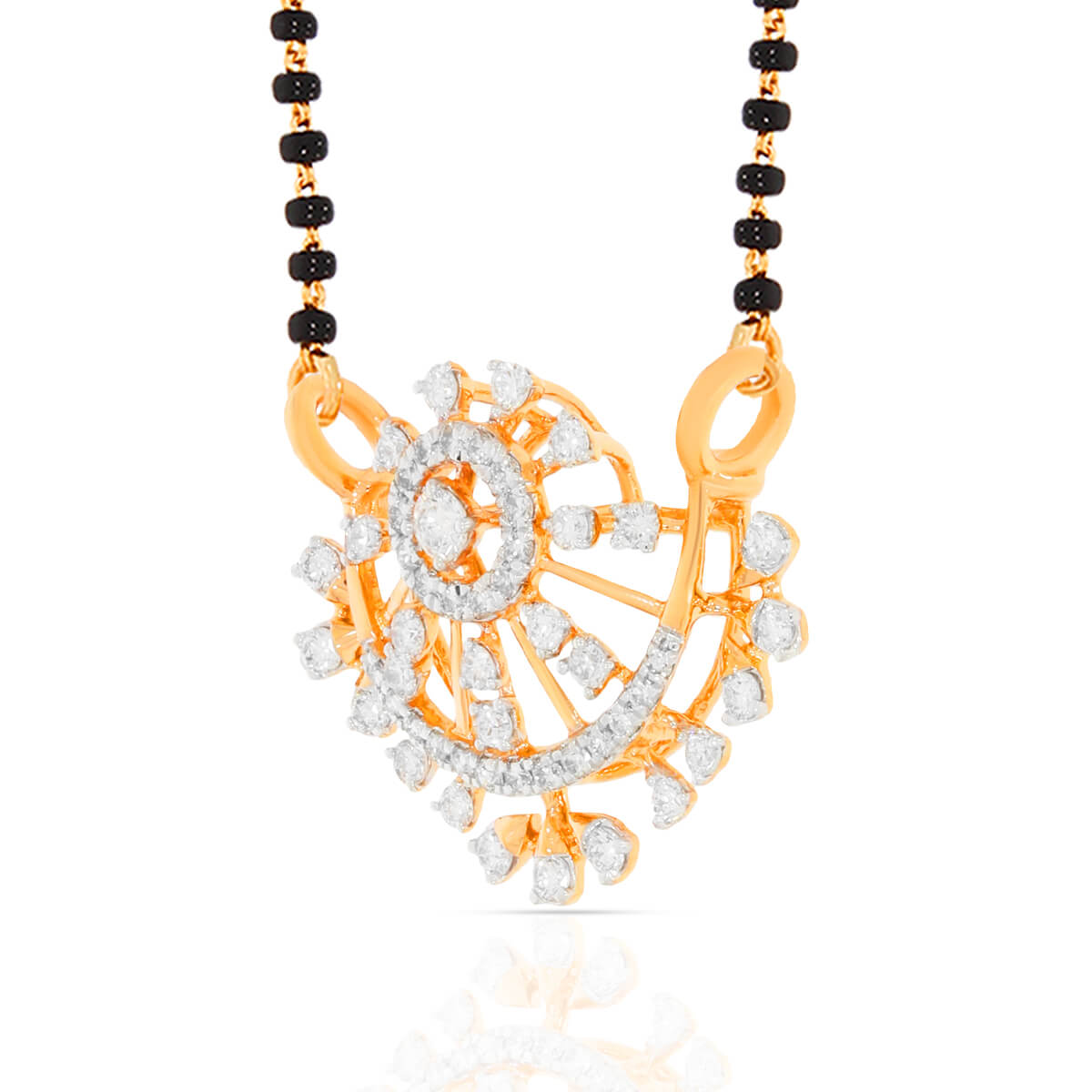 Mesmerizing Flora Elegance Diamond Tanmaniya Pendant