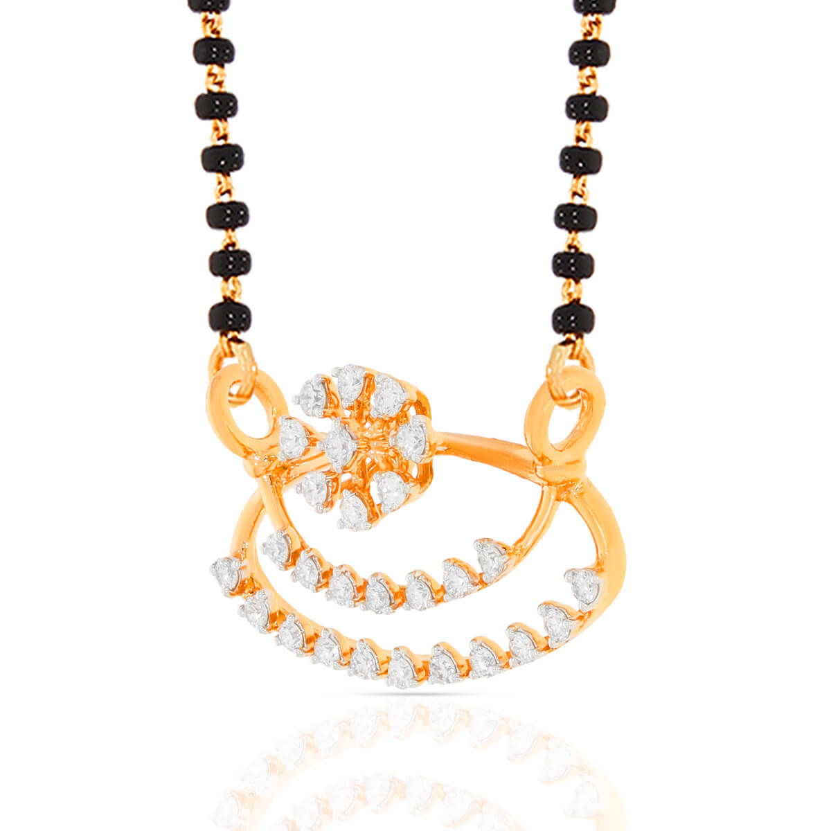 Effortless Elegance Flora Diamond Tanmaniya Pendant