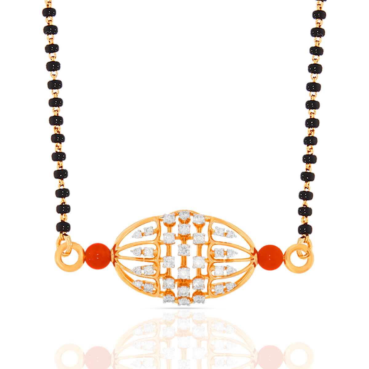 Graceful Elegance Diamond Tanmaniya Pendant