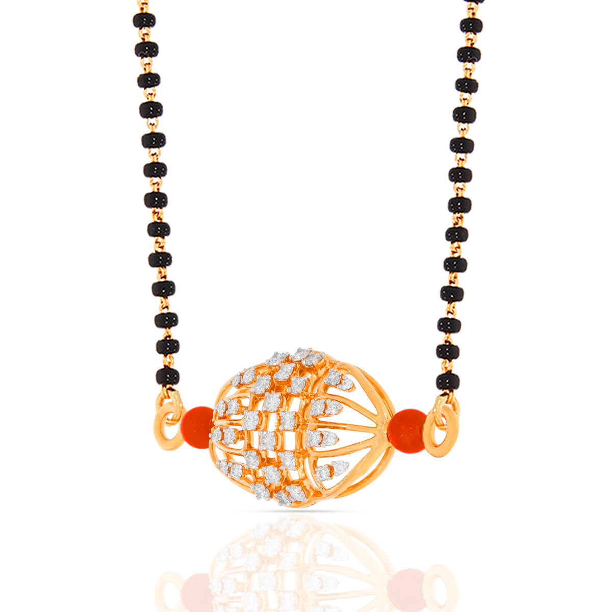 Graceful Elegance Diamond Tanmaniya Pendant