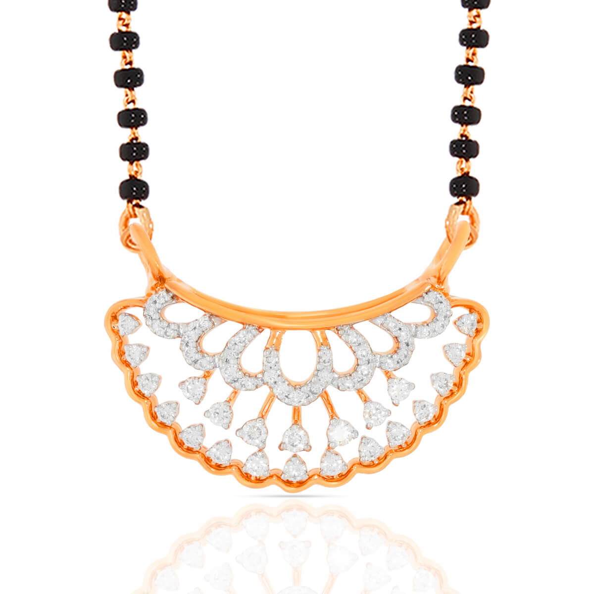 Exquisitely Crafted Diamond Tanmaniya Pendant