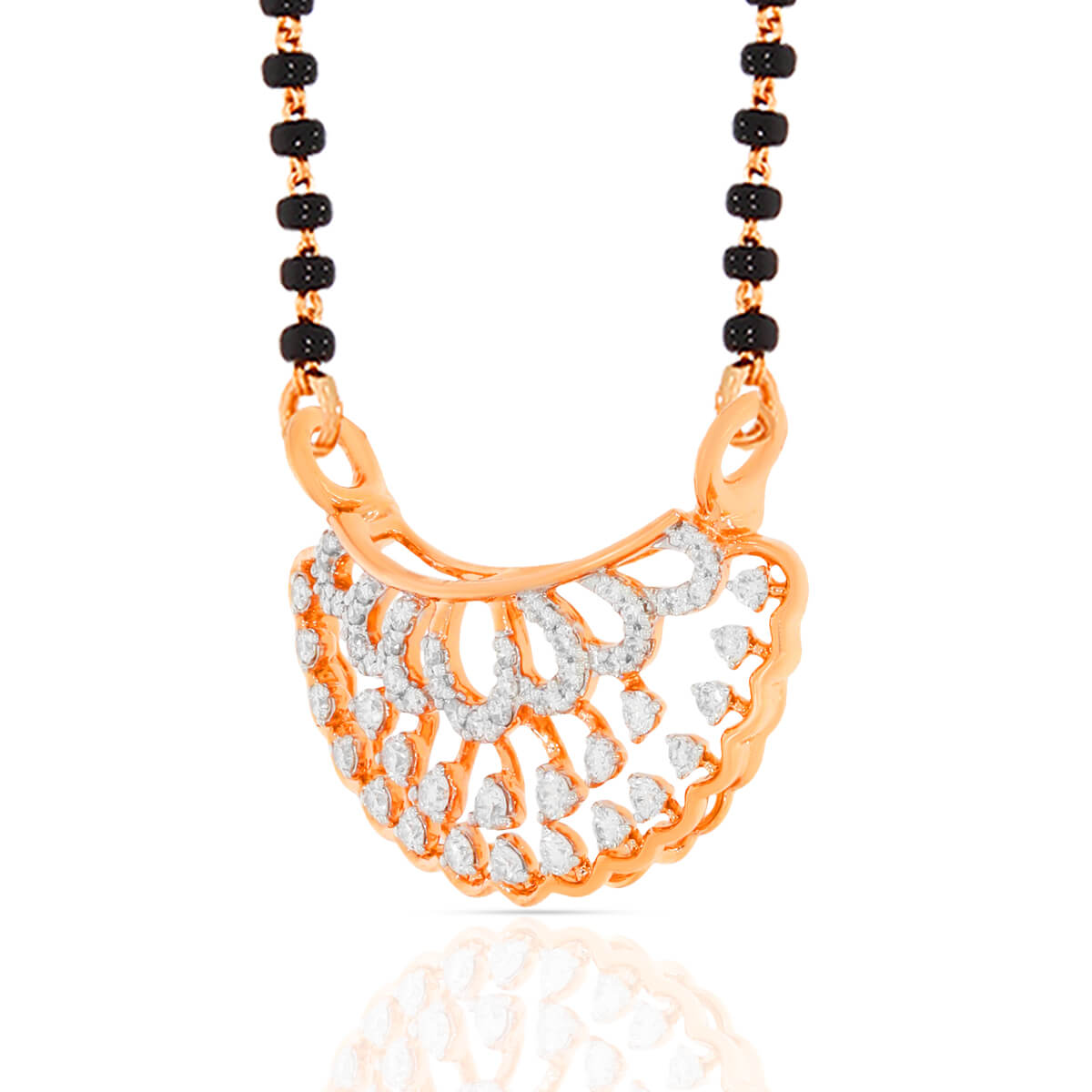 Exquisitely Crafted Diamond Tanmaniya Pendant