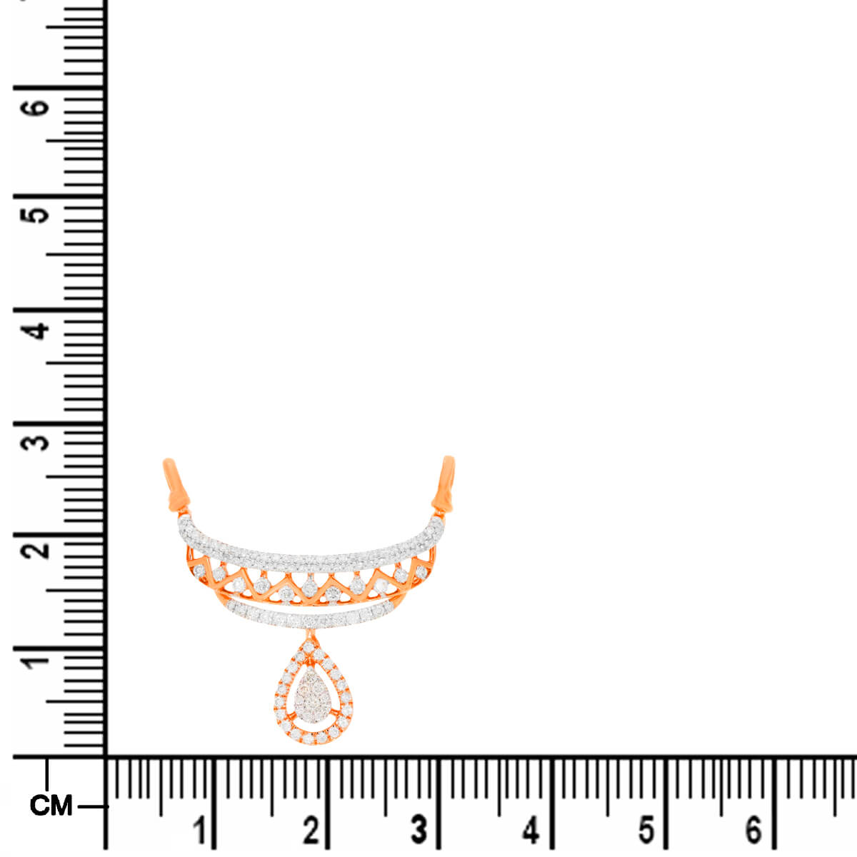 Petite Dazzle Diamond Tanmaniya Pendant