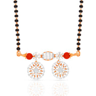 Colourful Floral Charm Diamond Tanmaniya Pendant
