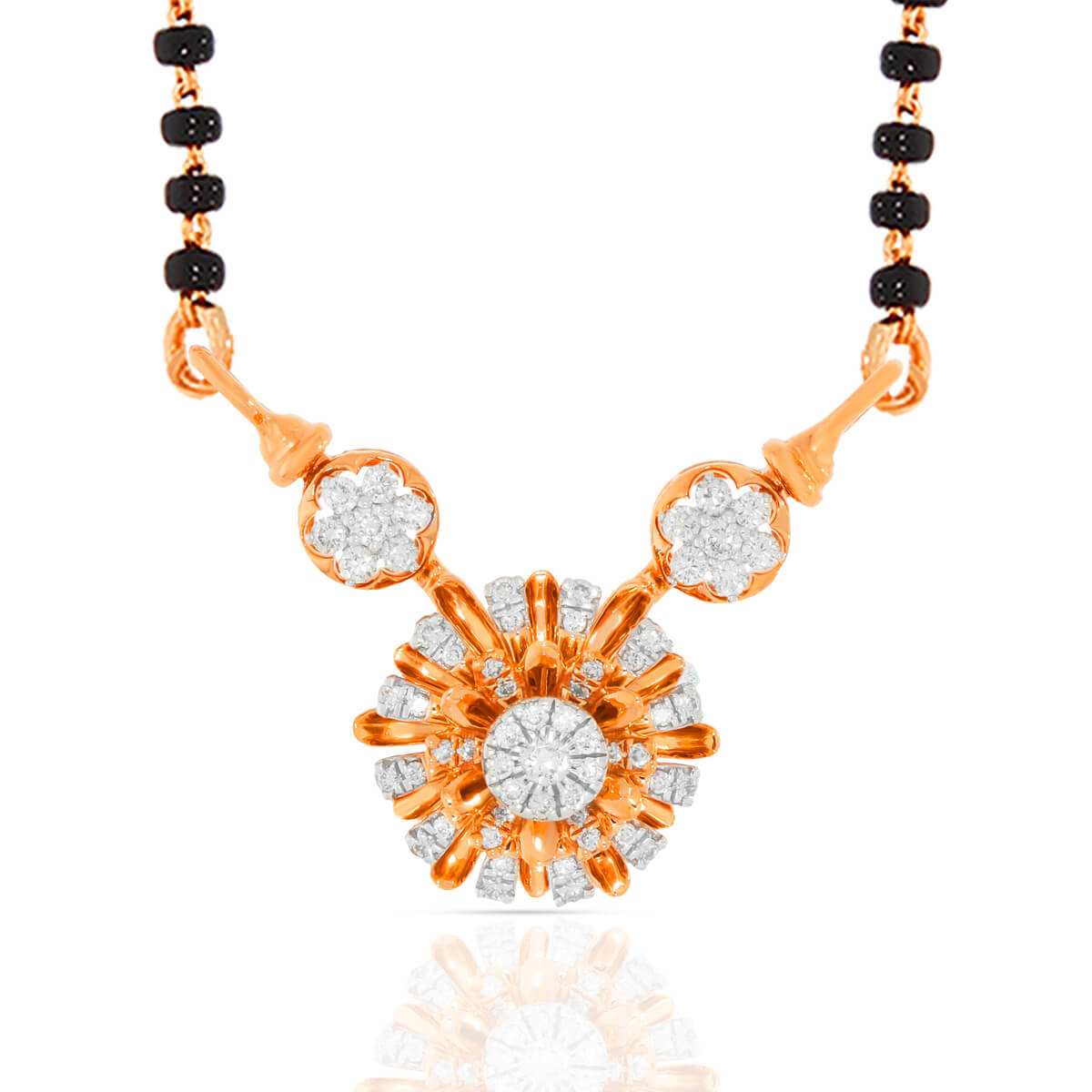 Chroma Charm Diamond Flora Tanmaniya Pendant