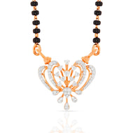 Dazzling Royal Crown Diamond Tanmaniya Pendant