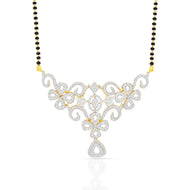 Diamond Tanmaniya Pendant with Exquisite Artistry