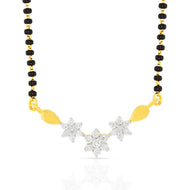 Chic Starshine Gold Tanmaniya Pendant with Stunning Diamonds