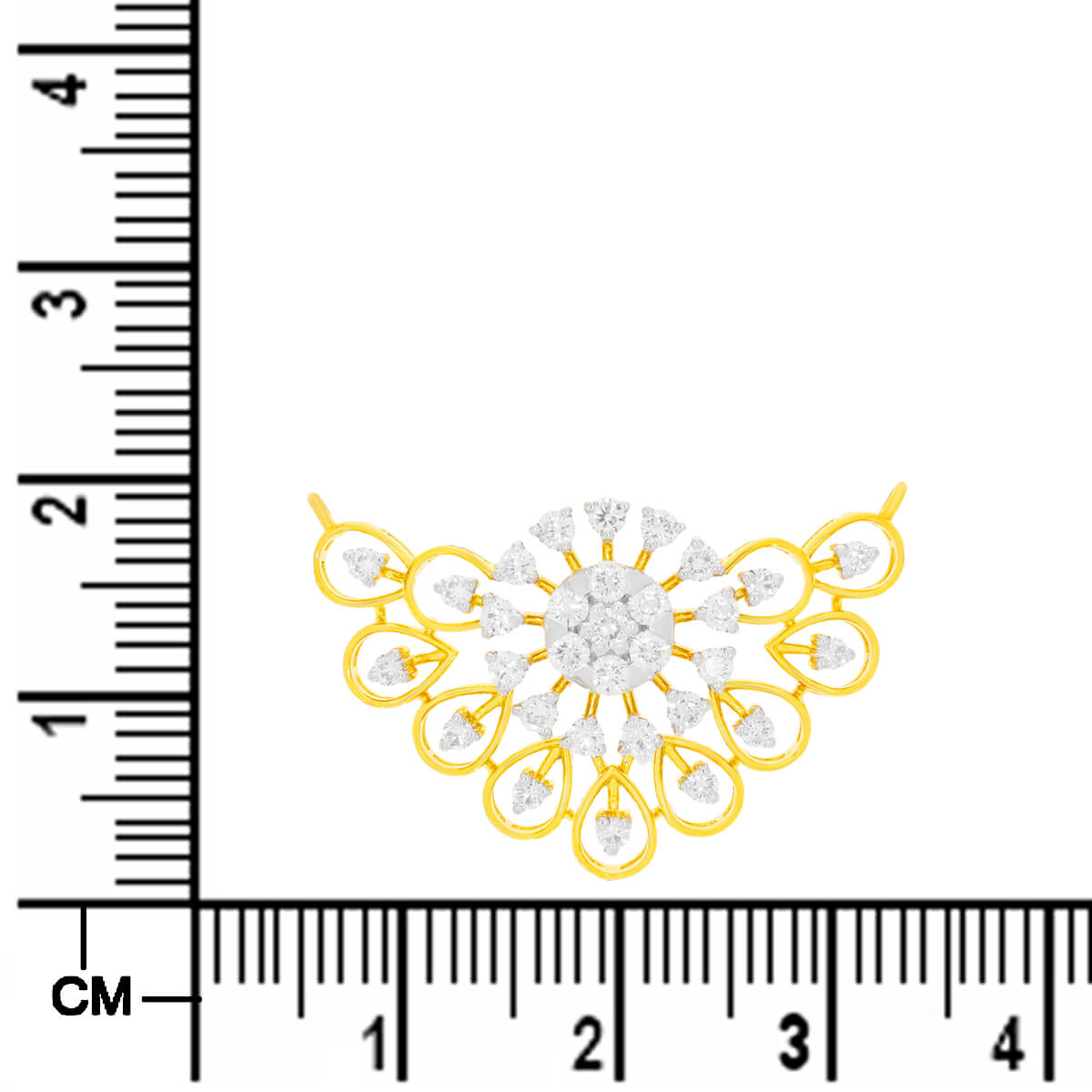 Delicate Charm Flora Diamond Tanmaniya Pendant