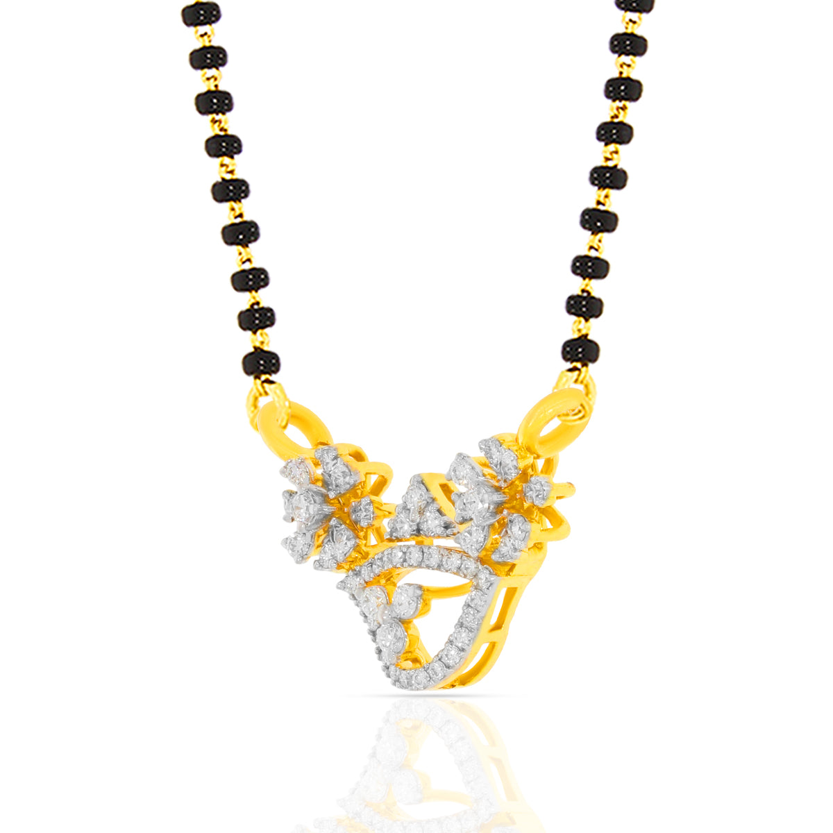 Sparkling Glow Flora 18K Diamond Tanmaniya