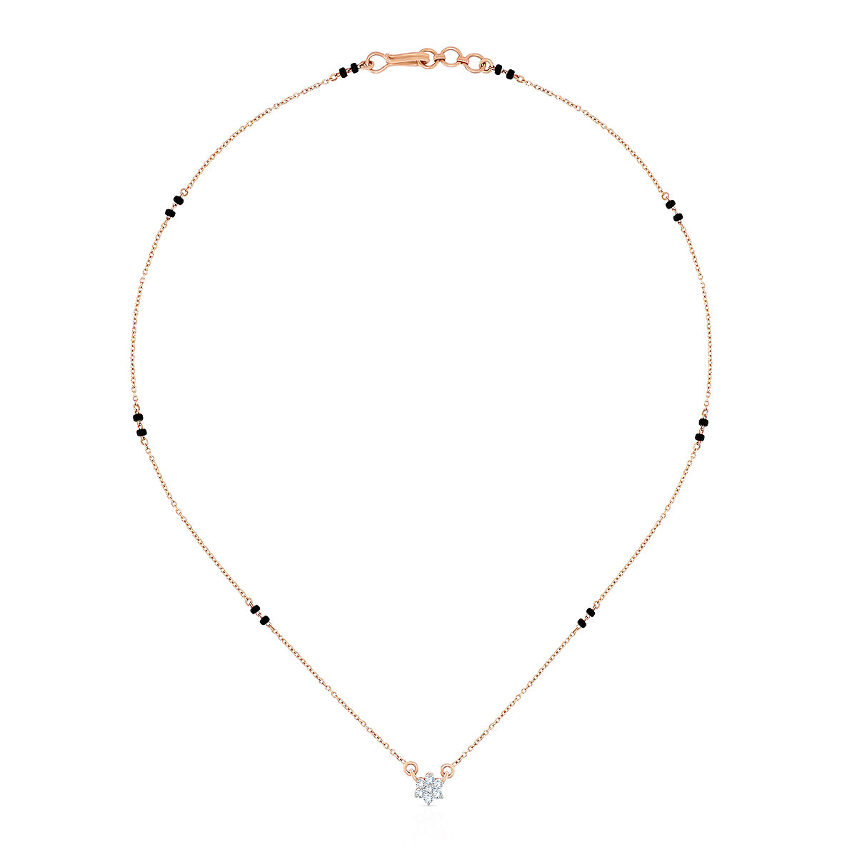 Luminous Grace 18K Diamond Short Mangalsutra
