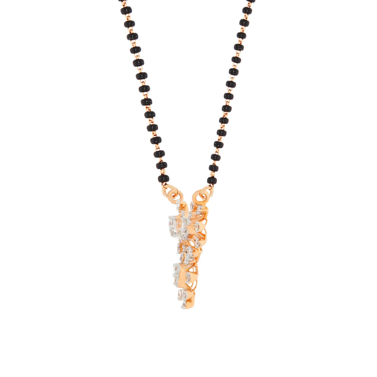 Minimalist Diamond Floral Tanmaniya Pendant