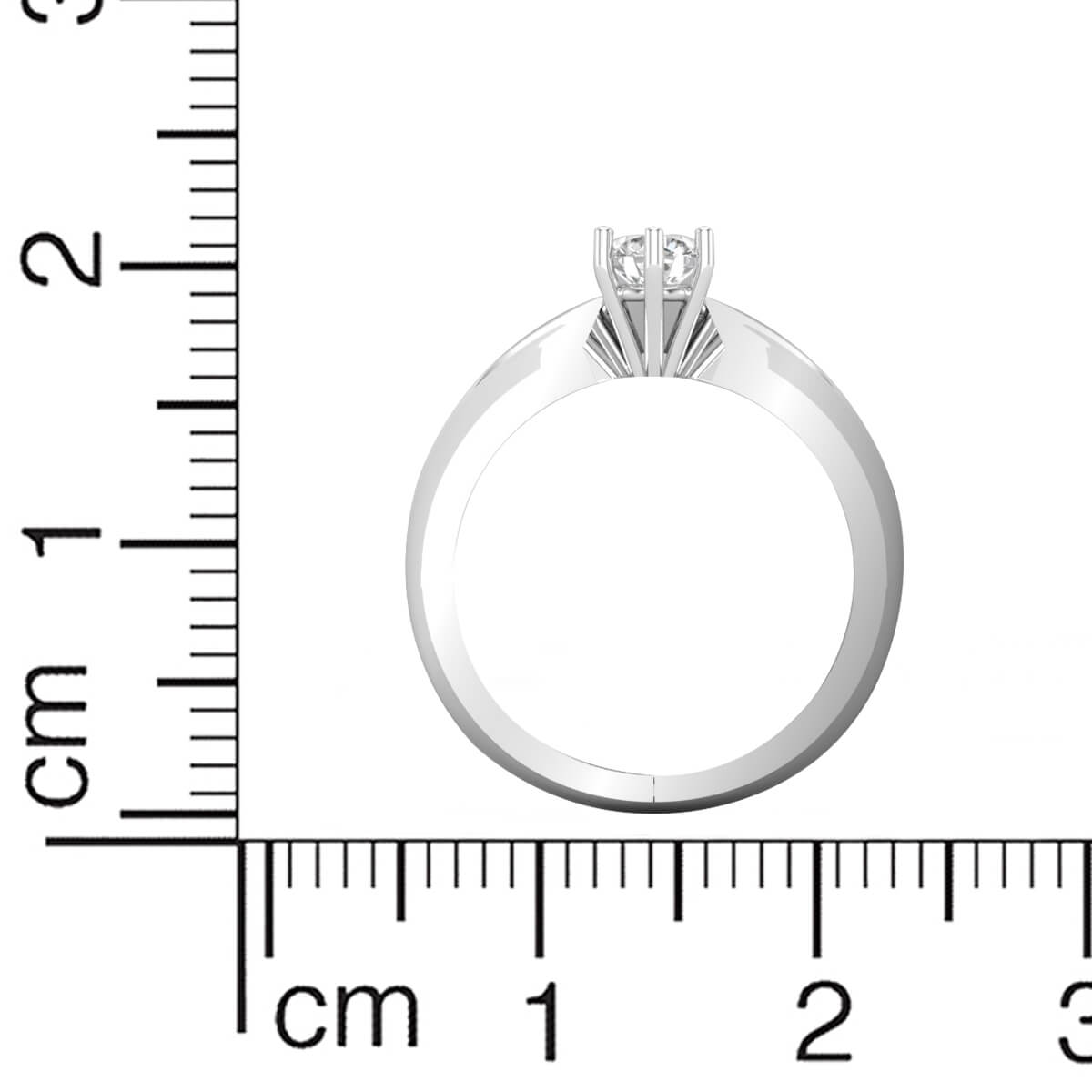 Stunning Glow Solitaire Women Ring