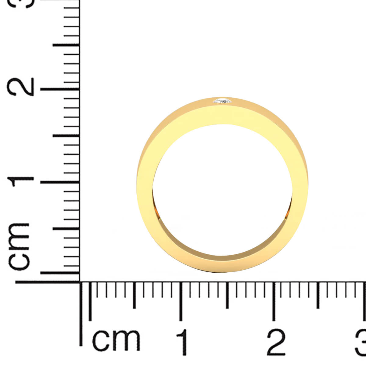 Simple Sophisticated Men 18K Gold Ring