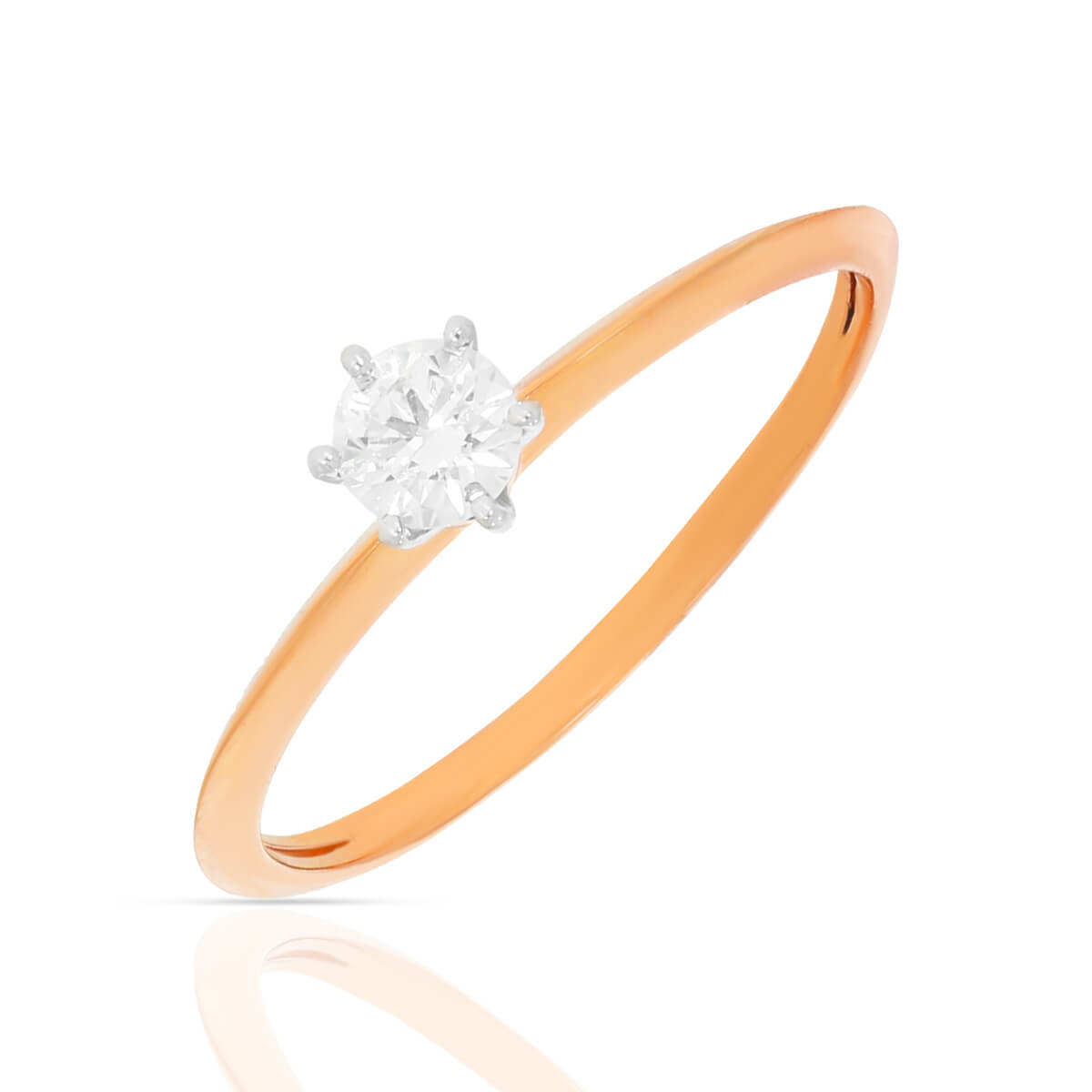 Minimalist Shine Solitaire Women Ring