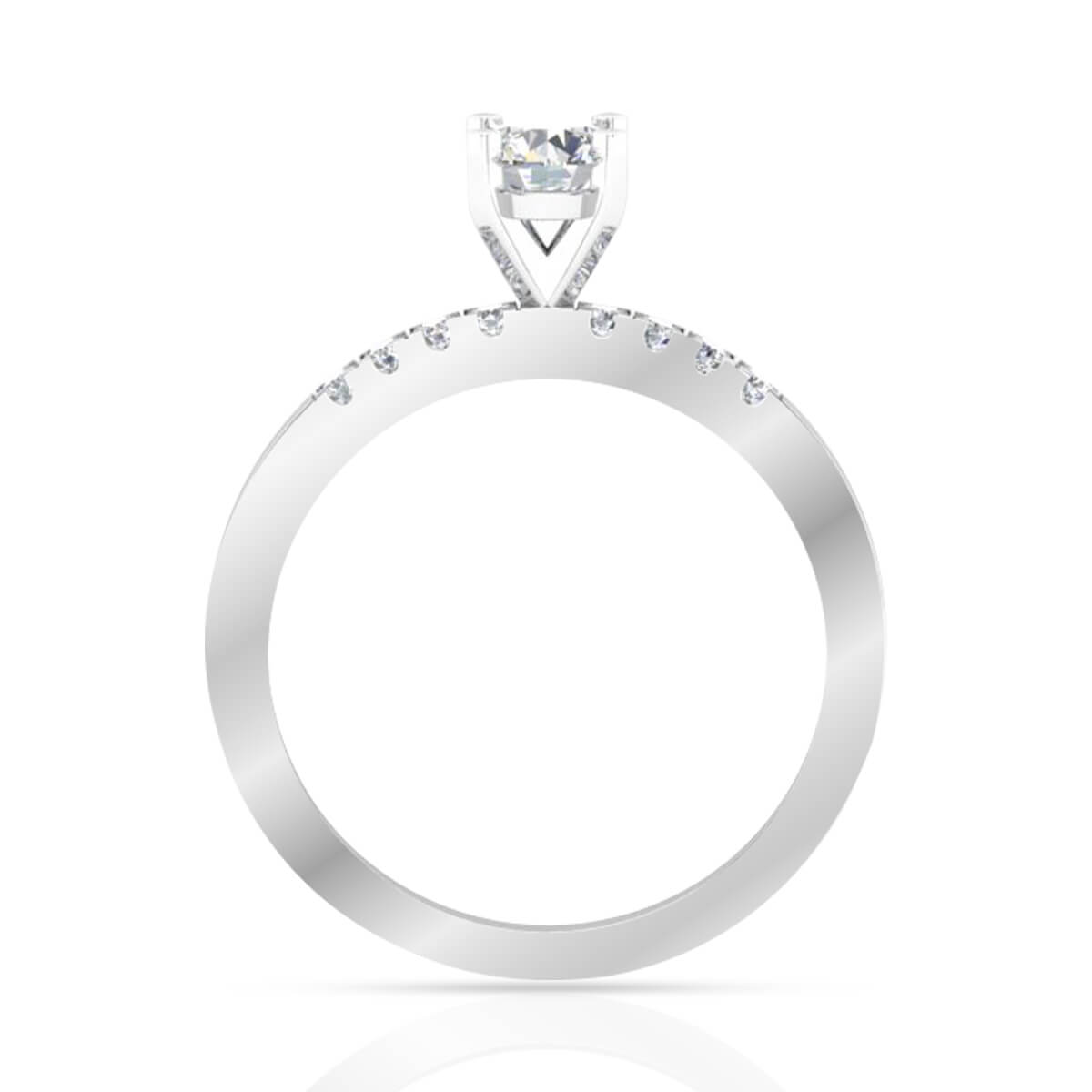 Minimalist Radiance Solitaire Women Ring