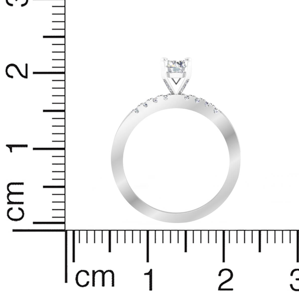 Minimalist Radiance Solitaire Women Ring