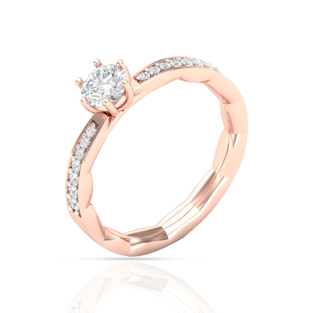 Dazzling Grace Solitaire Women Ring