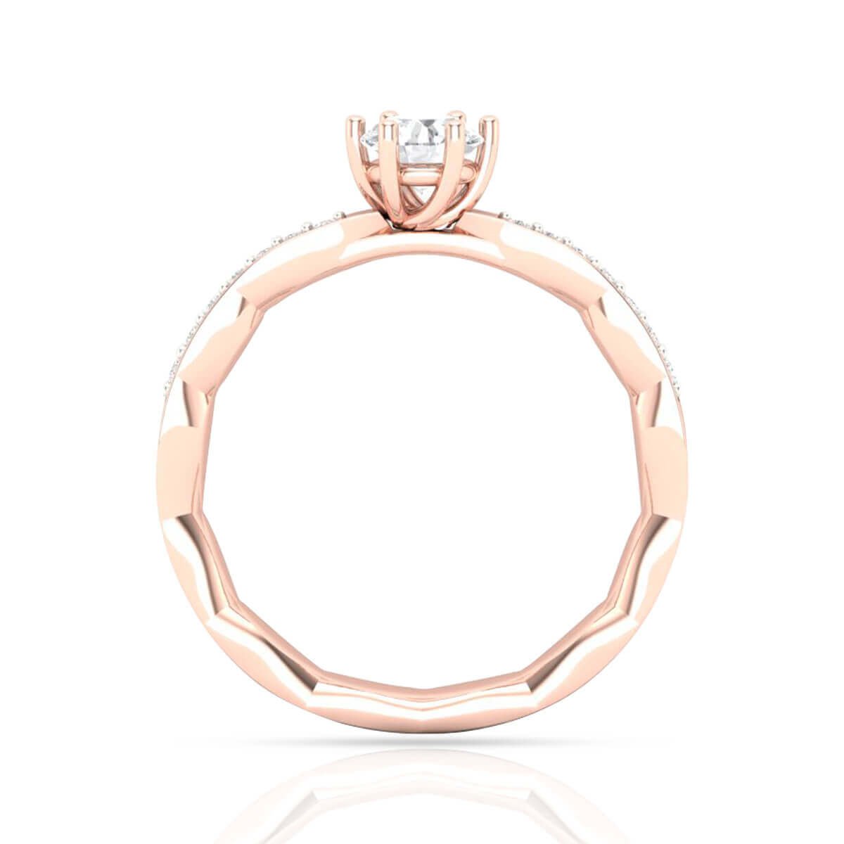 Dazzling Grace Solitaire Women Ring