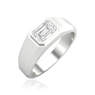 Refined Elegance Diamond Ring for Men 18K