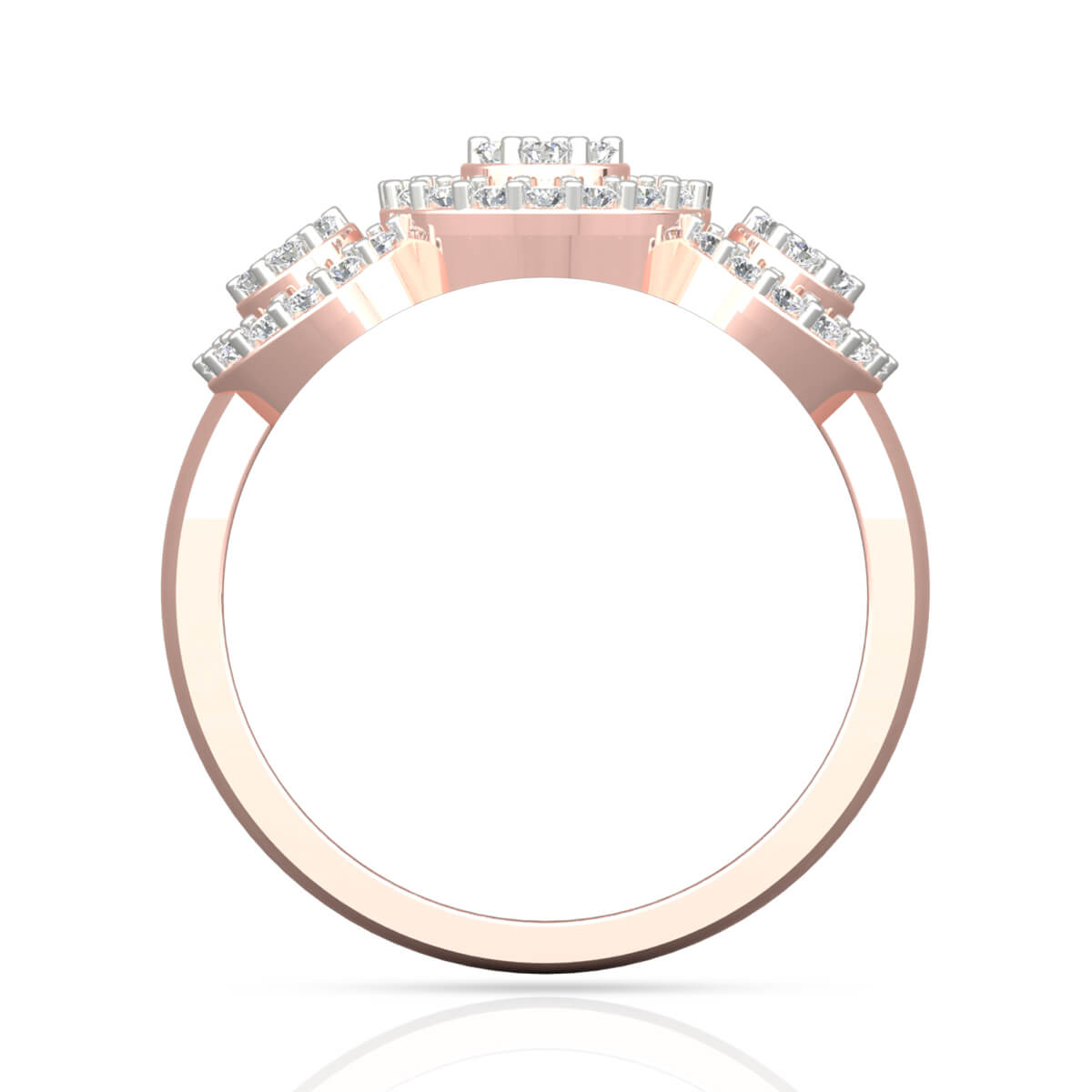 Vibrant Elegance Diamond Engagement Ring for Women