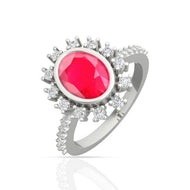 Crimson Boldness Ring for Women