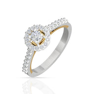 Enchanting Charm Diamond Engagement Ring for Women