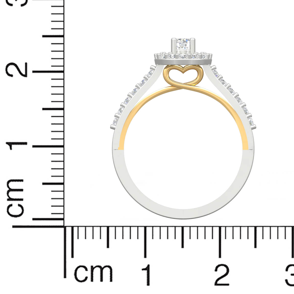 Enchanting Charm Diamond Engagement Ring for Women